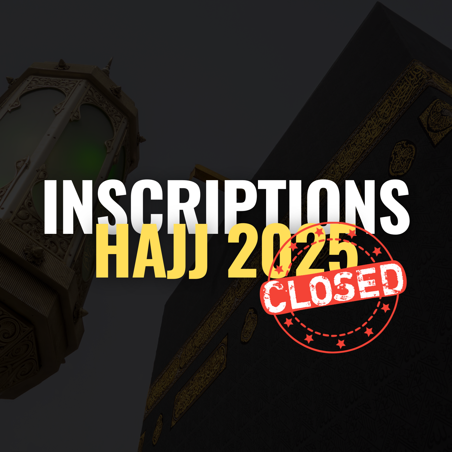 inscription au Hajj 2025